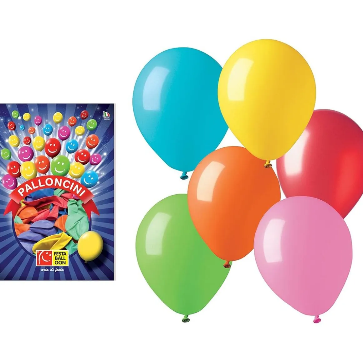 14 globos varios colores