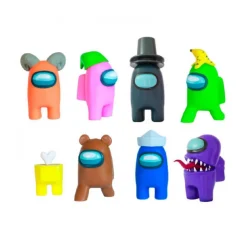 Among Us - Pack 8 figuras y accesorios (varios modelos)