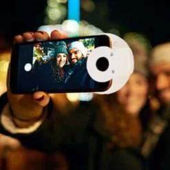 Anillo LED mini para móvil