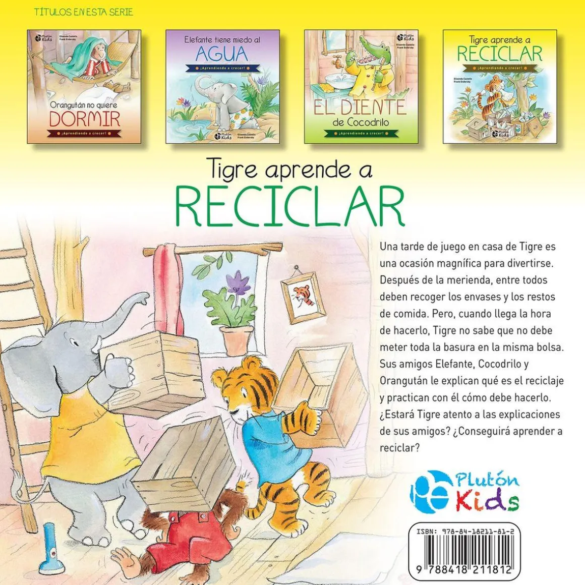 ¡Aprendiendo a crecer! - Tigre aprende a reciclar