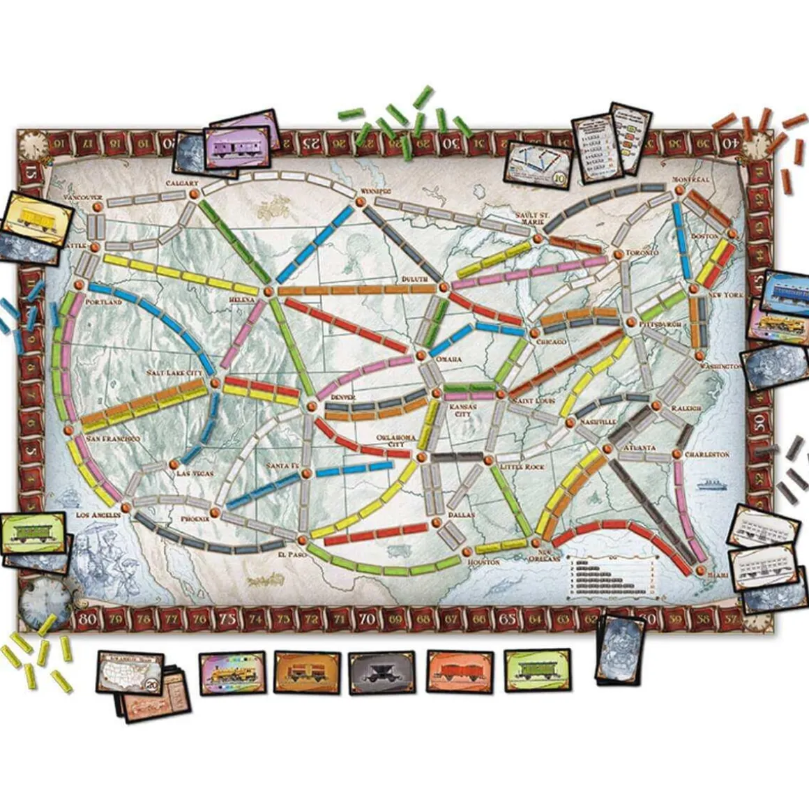 ¡Aventureros al Tren! - Juego de Mesa