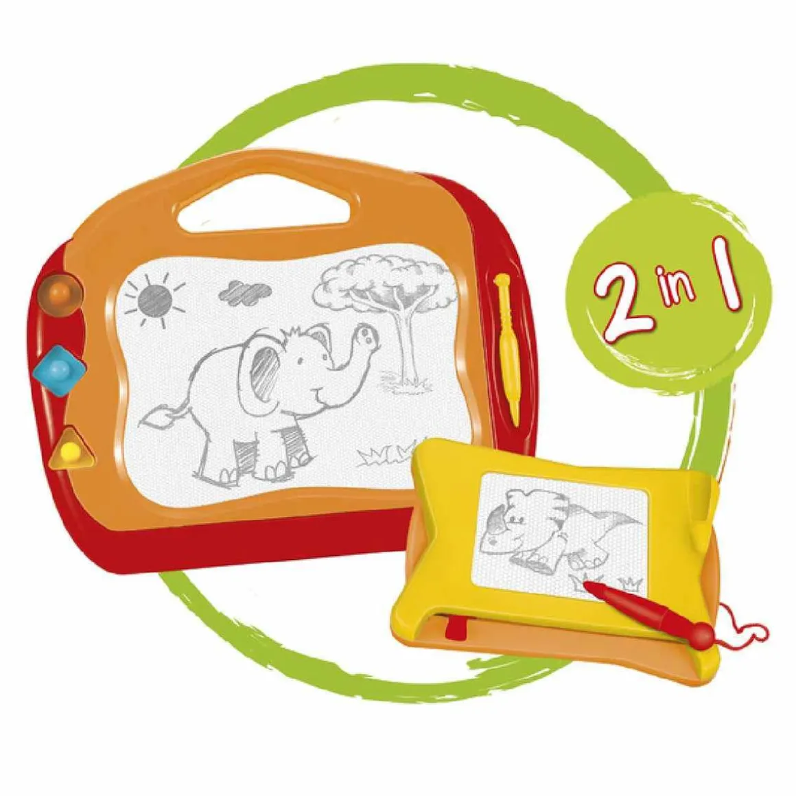 Baby Smile - Pizarras mágicas 2 en 1