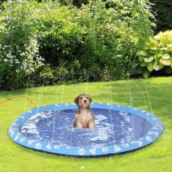 Bañera con aspersor para mascotas