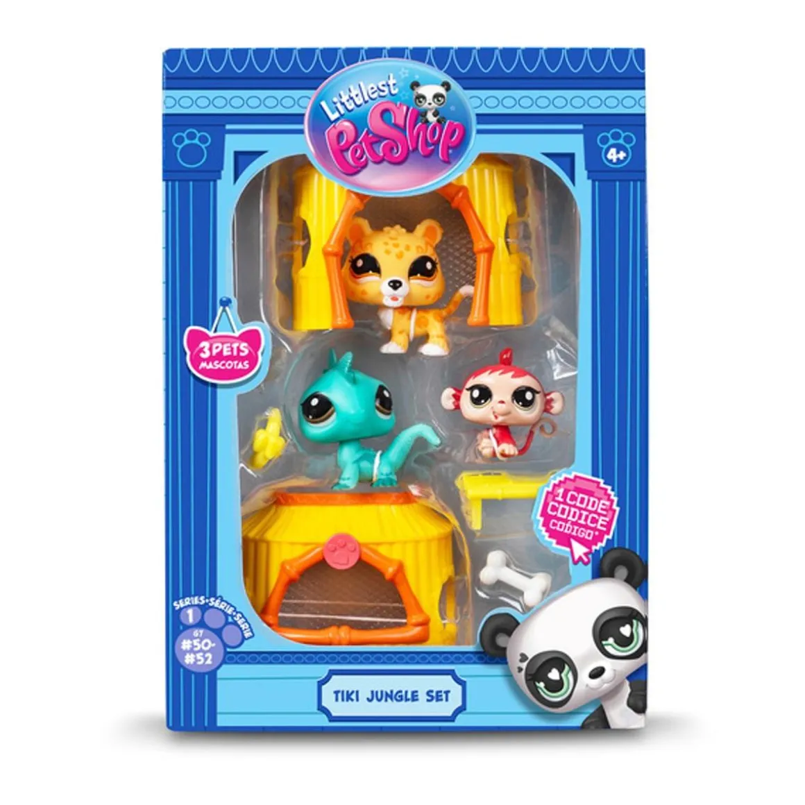 Bandai - Littlest PetShop - Tiki Jungle Set ㅤ