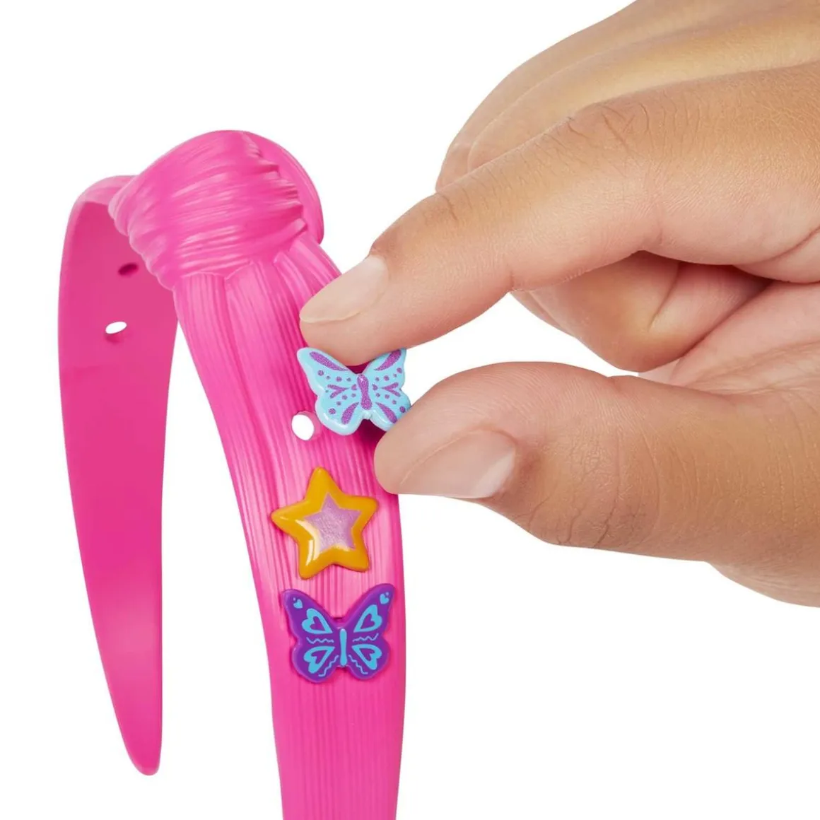 Barbie - Busto de Barbie con pelo largo y accesorios para jugar a peluquería ㅤ