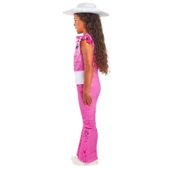 Barbie - Disfraz infantil Barbie Cowgirl 7-8 años