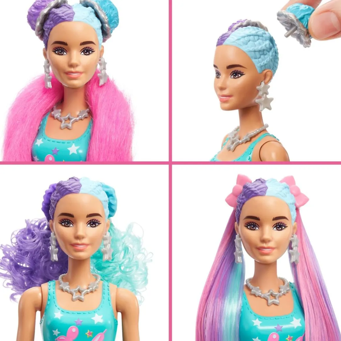 Barbie - Muñeca Color Reveal peinados globos (varios modelos)