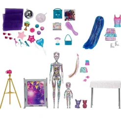 Barbie - Muñeca Color Reveal Fiesta Sorpresa