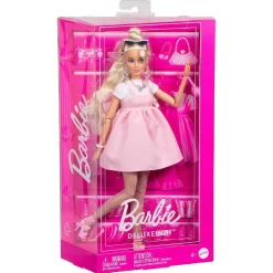 Barbie - Muñeca Deluxe Style vestido con lazo