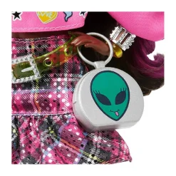 Barbie - Muñeca Extra - Mechas rosas