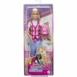 Barbie - Muñeca Mysteries jinete equitación
