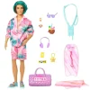 Barbie - Muñeco Ken Estilo Tropical con Accesorios ㅤ