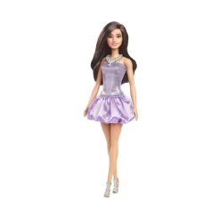 Barbie fashionista con vestido morado