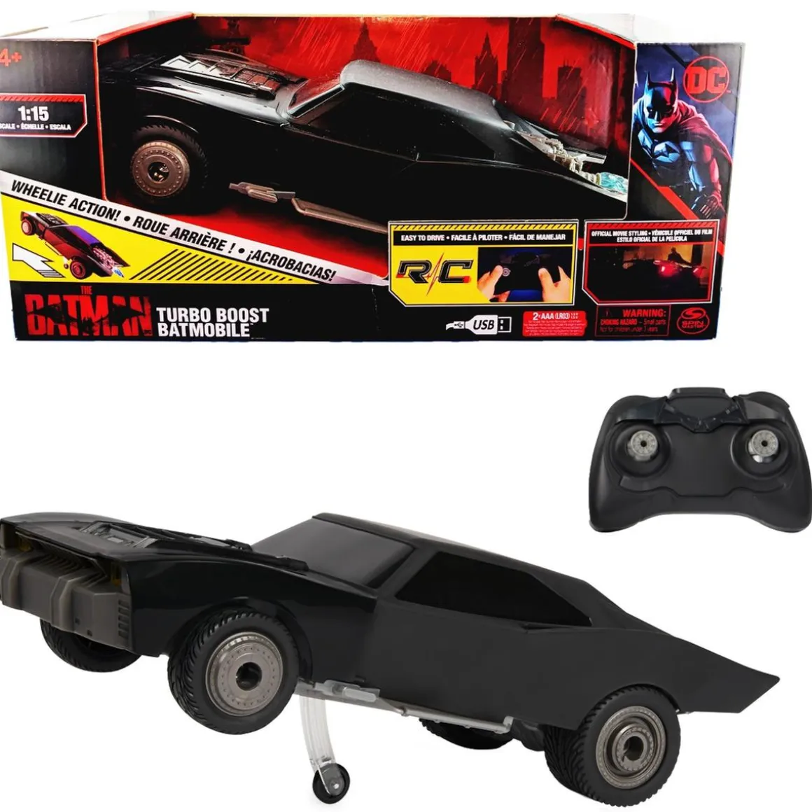 Batman - Batmóvil turbo boost The Batman