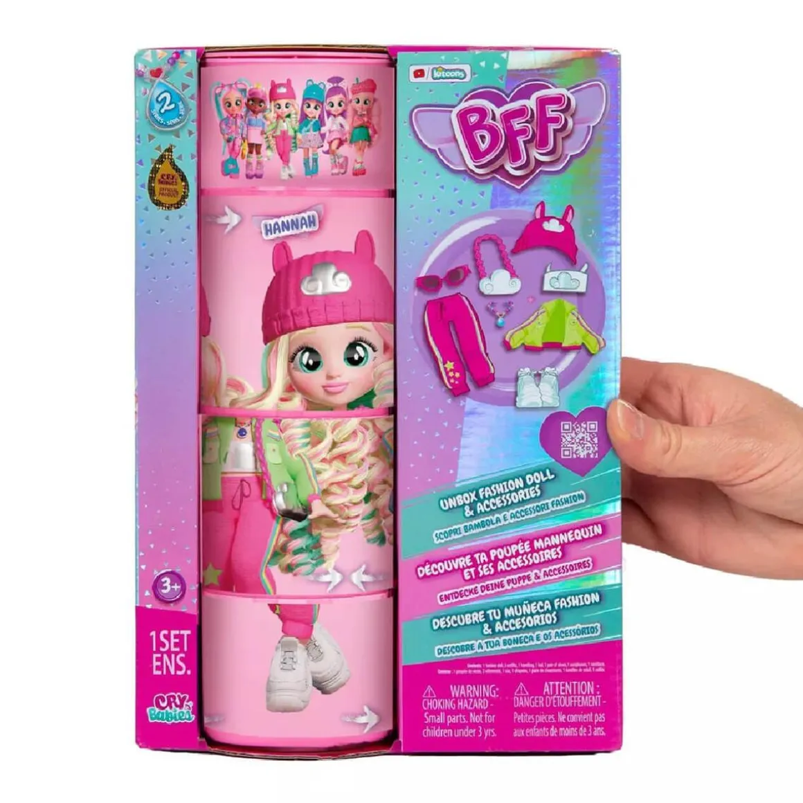 Bebés Llorones - Hannah - Muñeca BFF