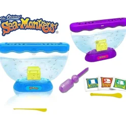Bizak - Cofre del tesoro Sea Monkeys con luz Ocean Zoo ㅤ