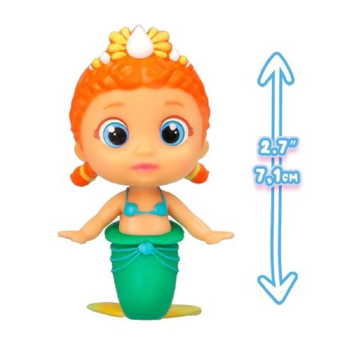 Bloopies - Muñeca Sirena Mágica en Botella (Varios modelos) ㅤ