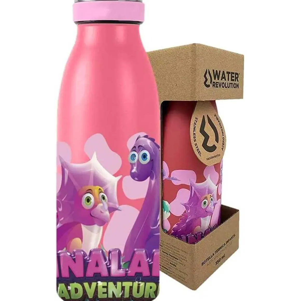Botella cantimplora termo acero inoxidable 350ml infantil Dinaland