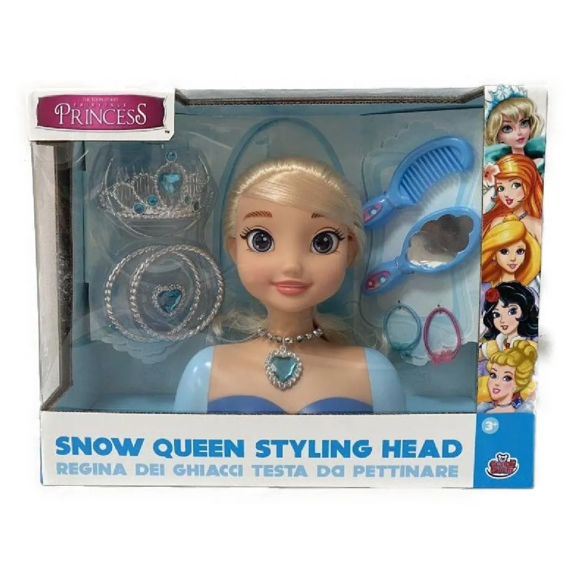 Busto de princesa con accesorios (varios modelos)