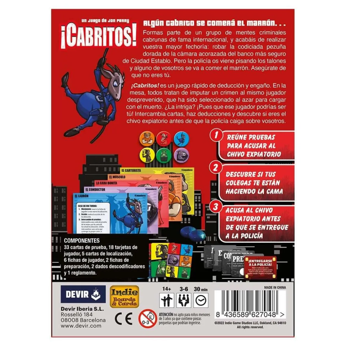 ¡Cabritos! Juego De Mesa