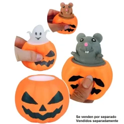 Calabaza pequeña pop up con decoración (varios modelos)