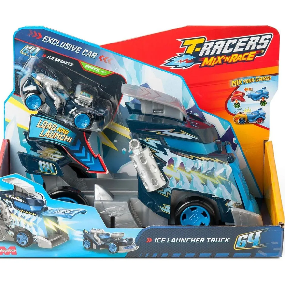 Camión lanzador T-Racers Mix N Race Ice ㅤ