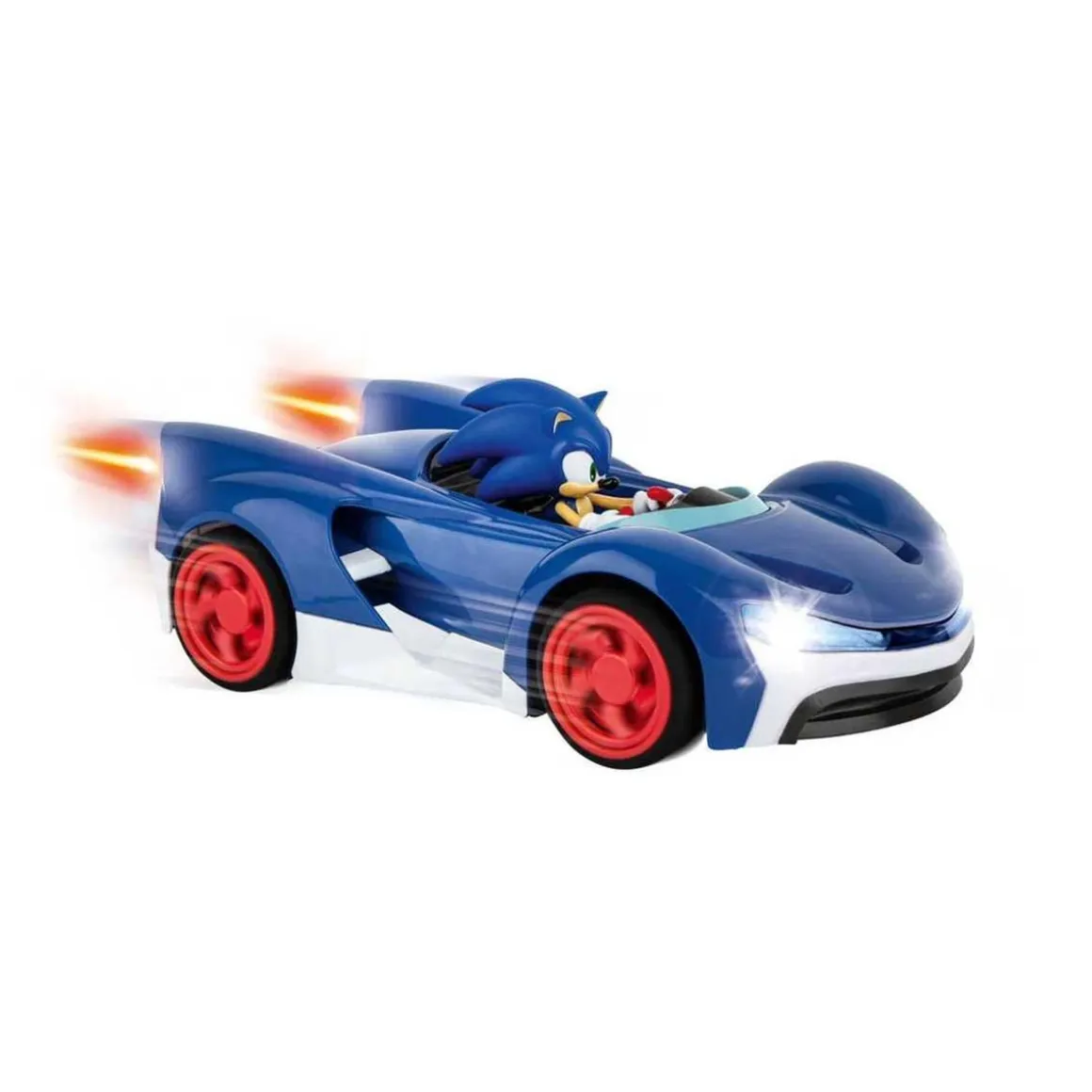 Carrera - Coche radiocontrol Team Racing 2,4GHz Escala 1:18 con Luces LED