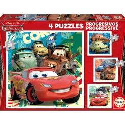 Cars - Maleta Puzles Progresivos Cars 2