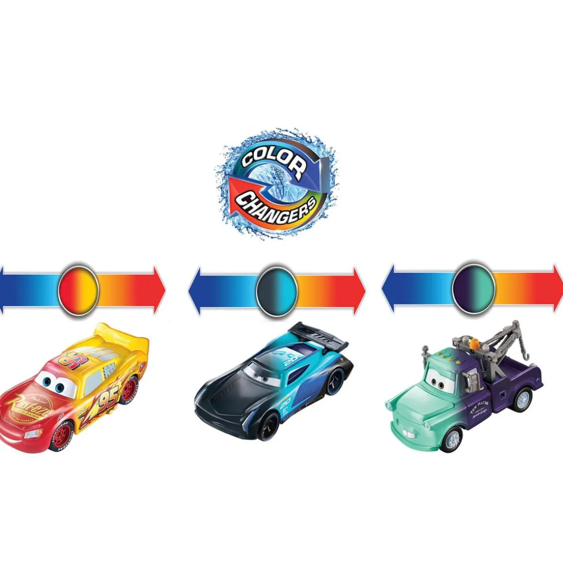 Cars - Vehículo Color Changers (varios modelos)