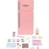 Cefa Toys - Mini frigorífico de juguete real ㅤ