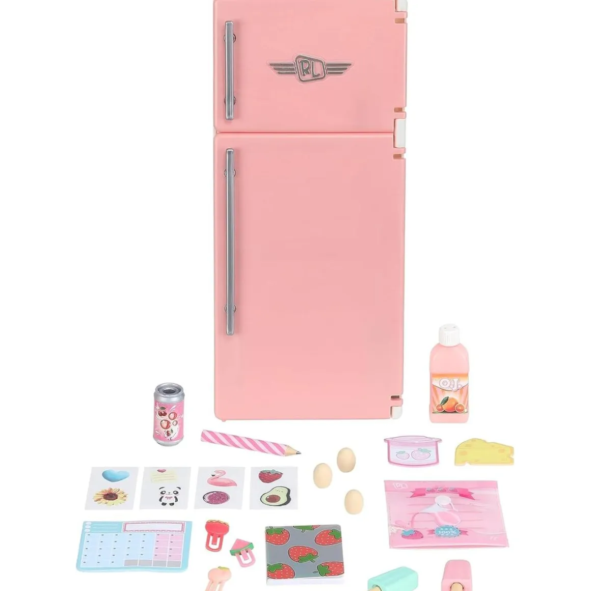 Cefa Toys - Mini frigorífico de juguete real ㅤ