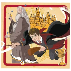 Clementoni - 3 puzzles 48 piezas - Harry Potter