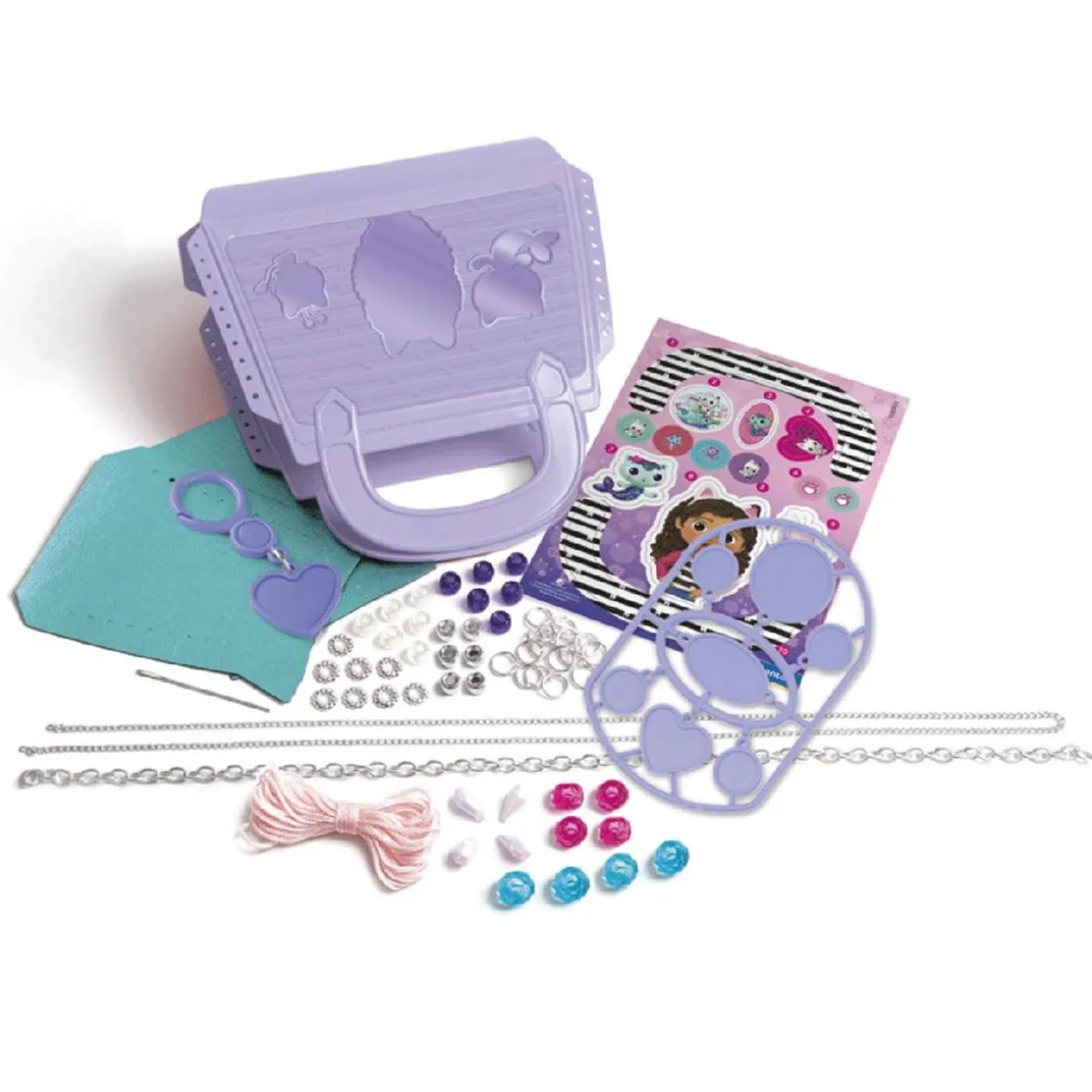 Clementoni - Bolso-Joyero de Gabby's Dollhouse