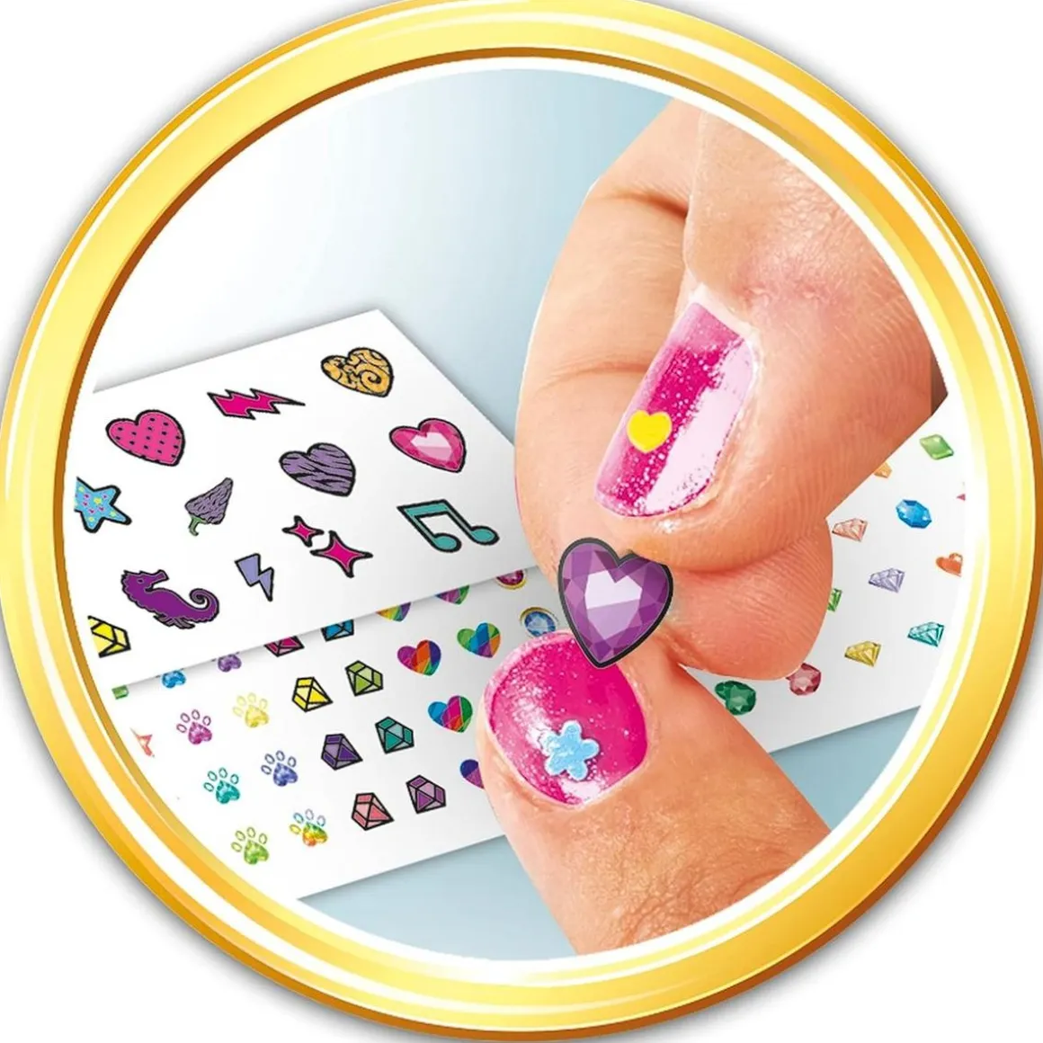 Clementoni - Diseña tus Uñas de Luxeㅤ