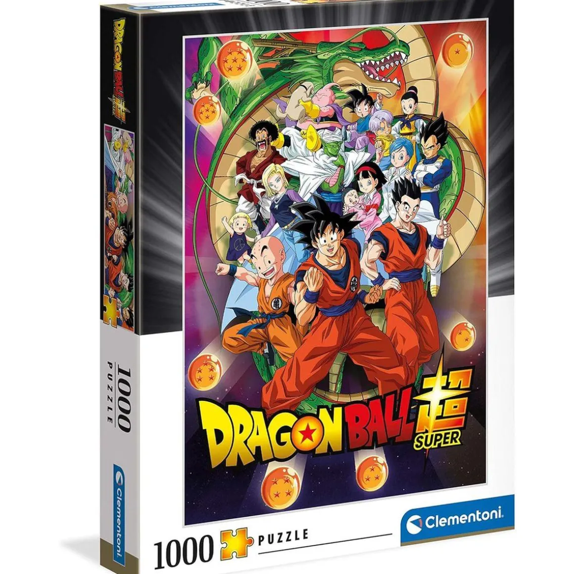 Clementoni - Dragon Ball - Puzzle diseño de dragón 1000 piezas ㅤ