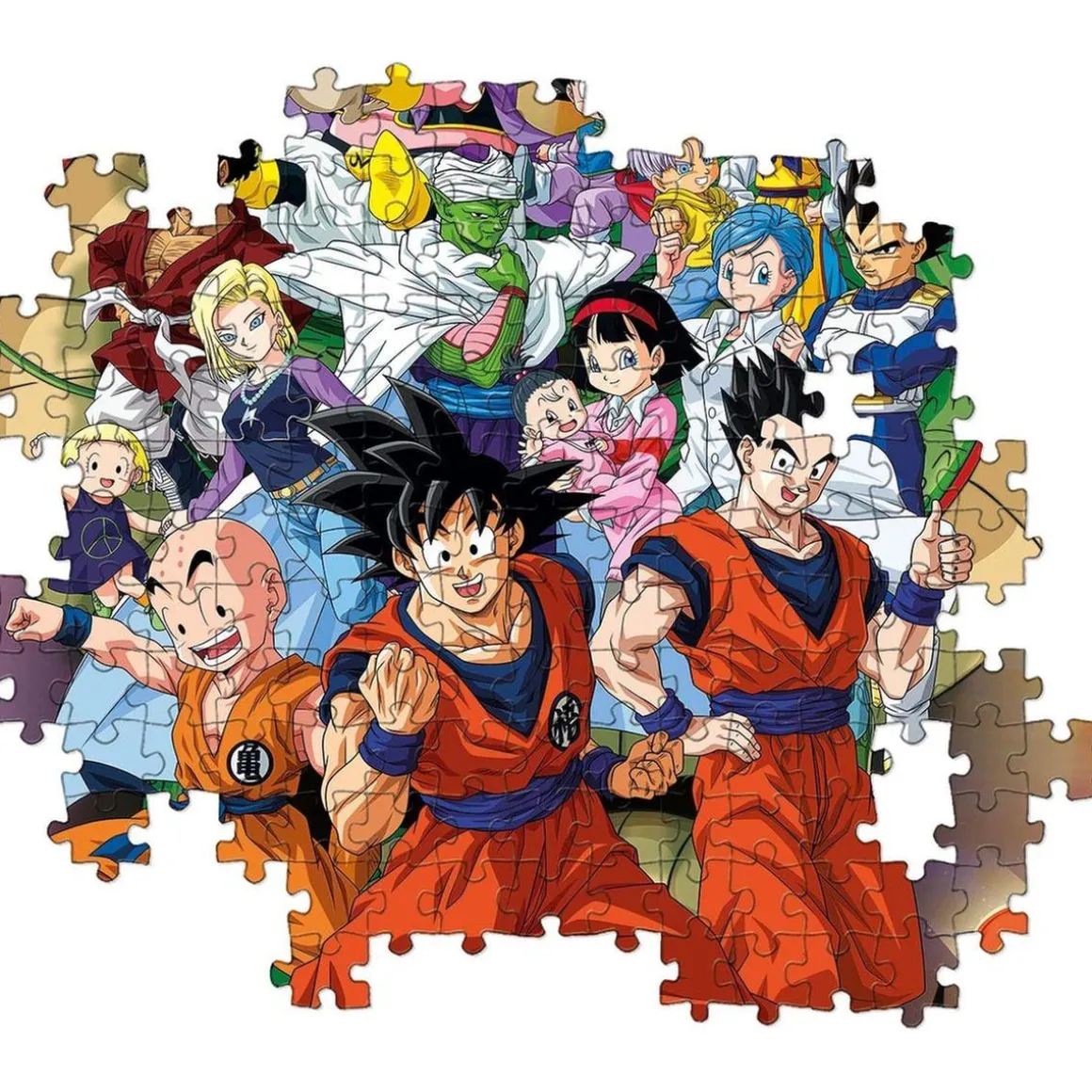 Clementoni - Dragon Ball - Puzzle diseño de dragón 1000 piezas ㅤ