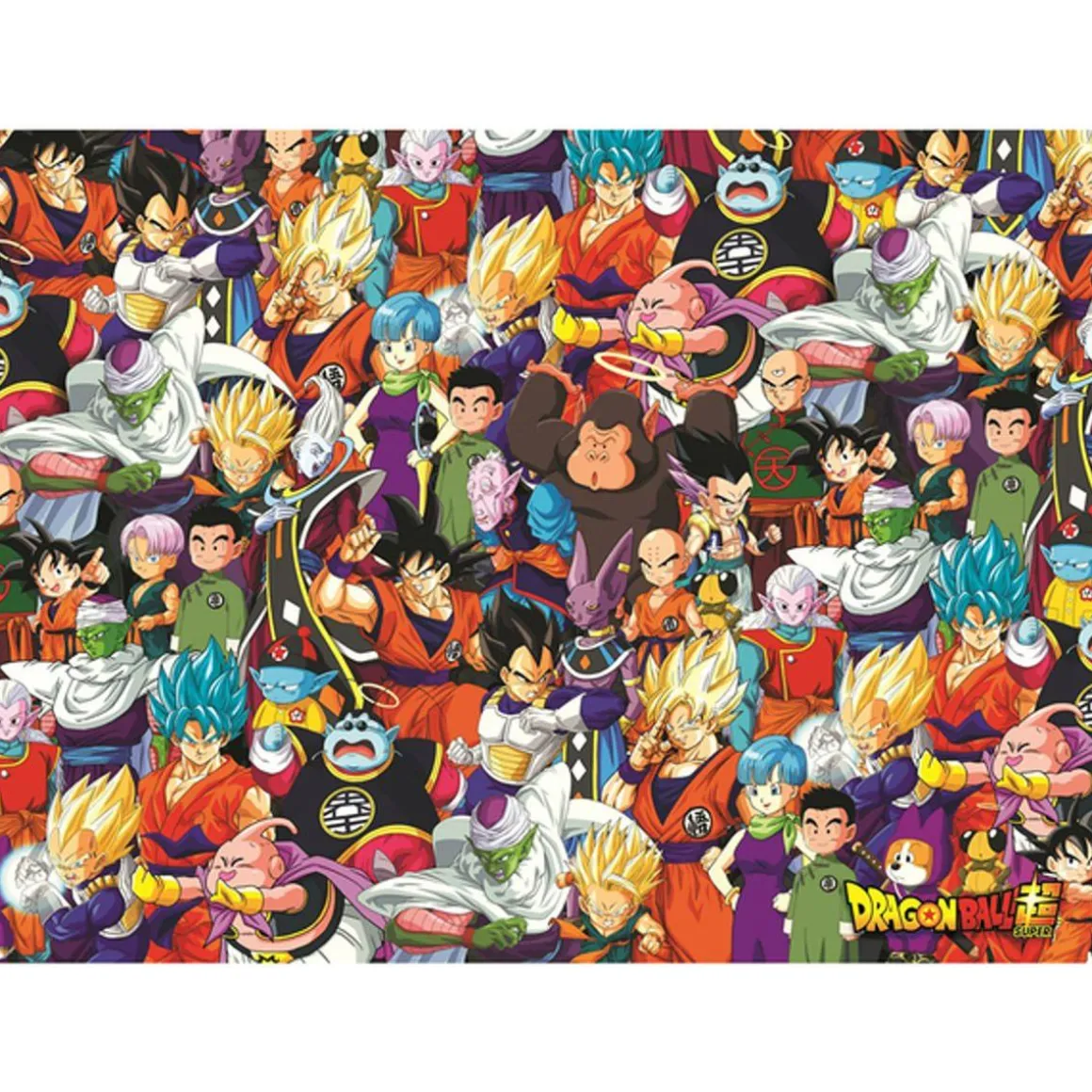 Clementoni - DragonBallZ - Puzzle Desafío Anime 1000 Piezas ㅤ