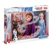 Clementoni - Frozen - Puzzle infantil efecto purpurina 104 piezas ㅤ