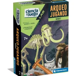 Clementoni - Juego Científico Arqueojugando Mamut ㅤ