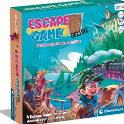 Clementoni - Juego de mesa estrategia multicolor deluxe ㅤ