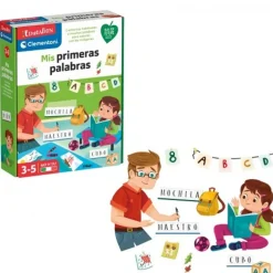 Clementoni - Juego educativo: Aprendiendo mis primeras palabras ㅤ