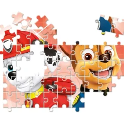 Clementoni - Patrulla Canina - Puzzle infantil progresivo 10 en 1 de la Patrulla Canina ㅤ