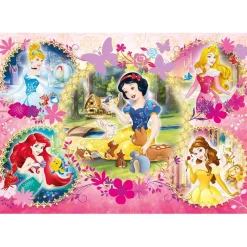 Clementoni - Princesas Disney - Puzzle infantil de 60 piezas Princesas Disney ㅤ