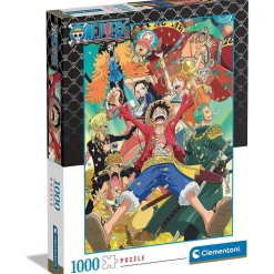 Clementoni - Puzzle 1000 piezas One Piece Multicolor