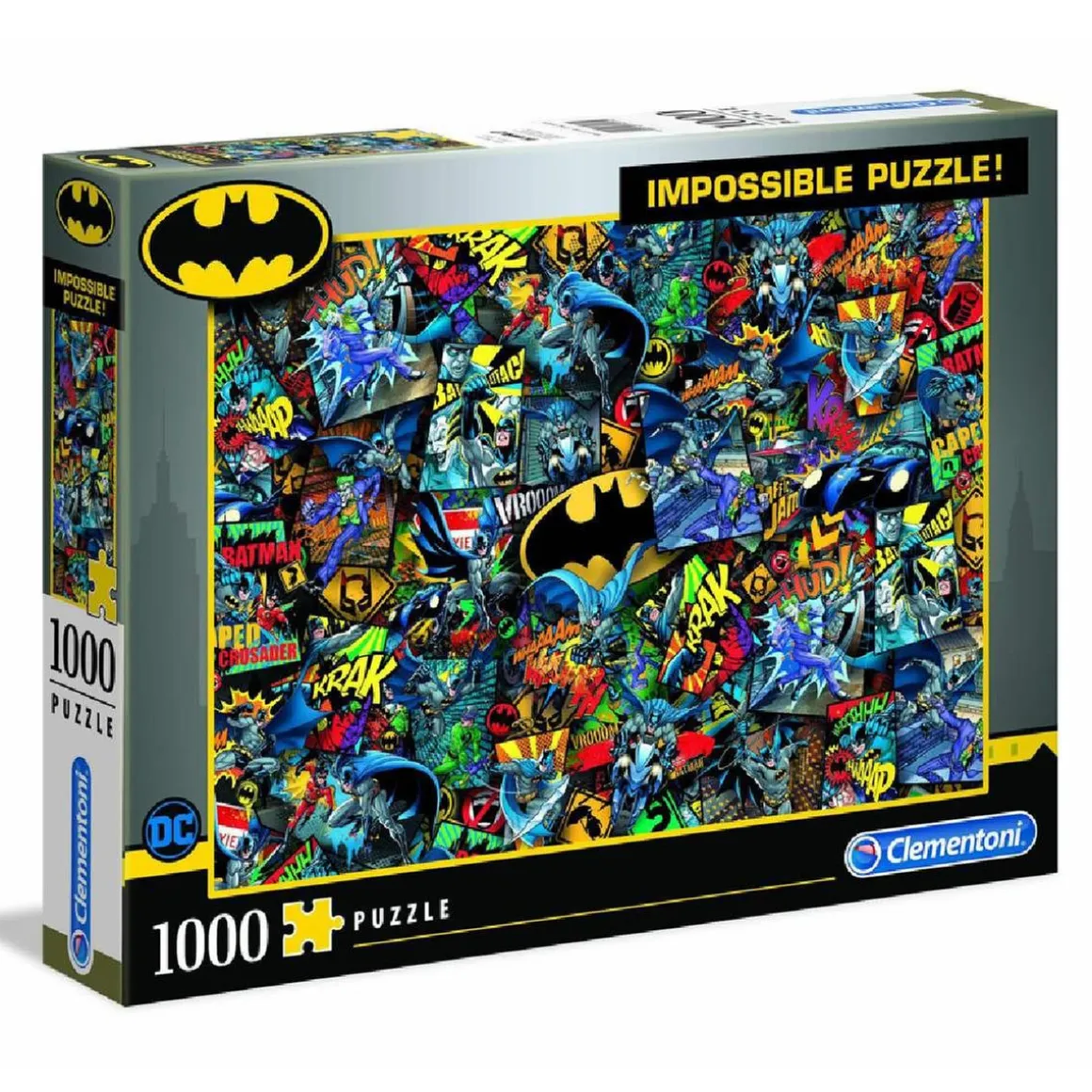 Clementoni - Puzzle 1000 piezas Batman