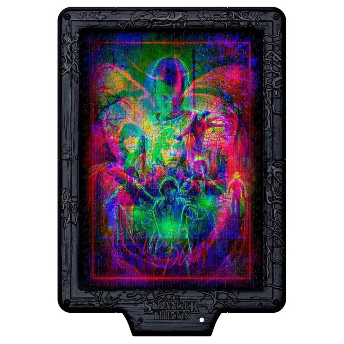 Clementoni - Puzzle 520 piezas Stranger Things - The Upside Down