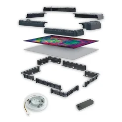 Clementoni - Puzzle 520 piezas Stranger Things - The Upside Down