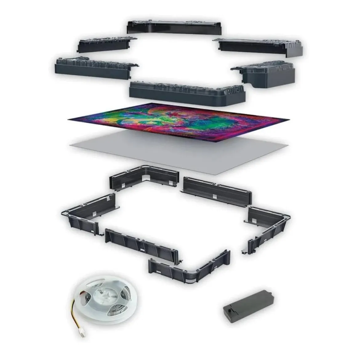 Clementoni - Puzzle 520 piezas Stranger Things - The Upside Down