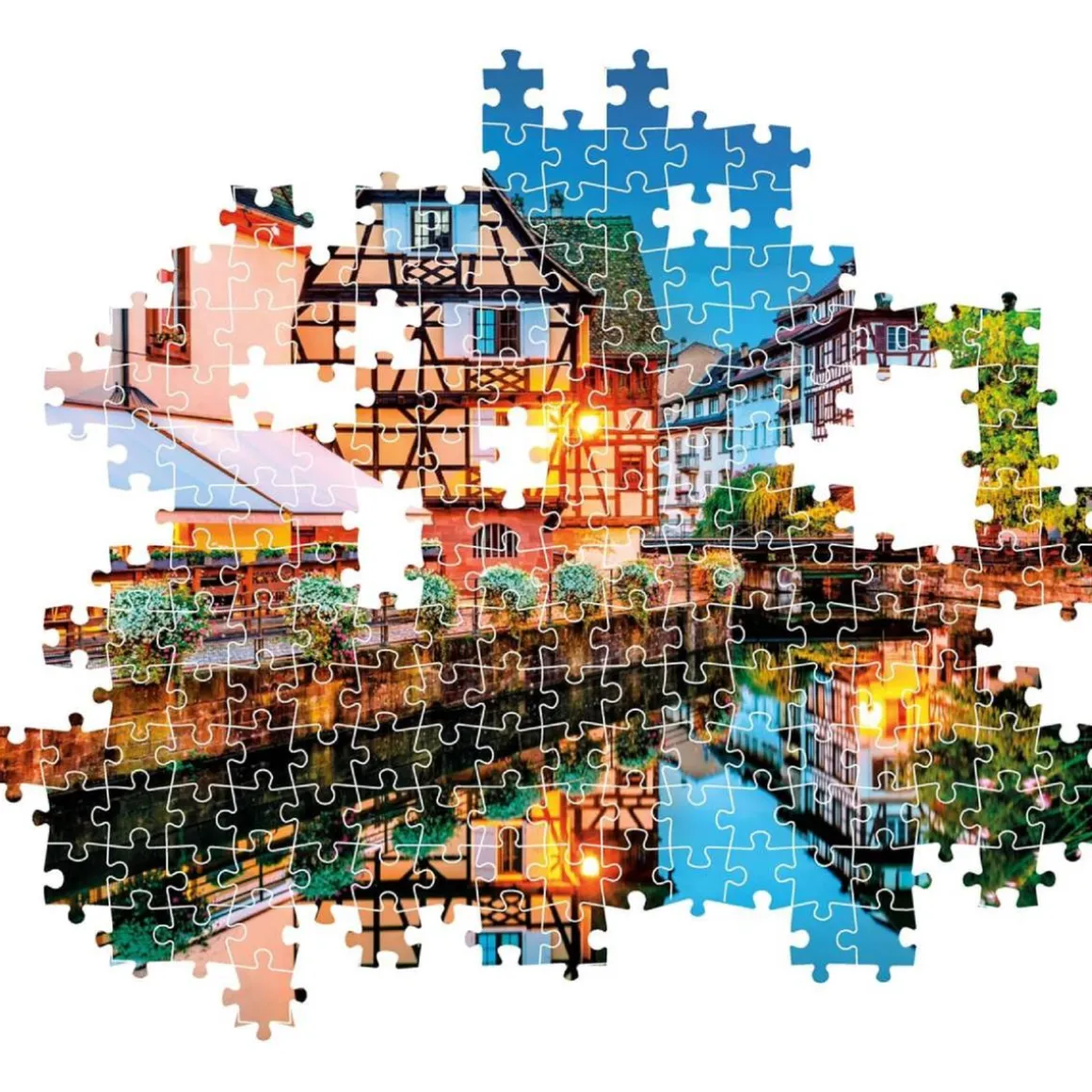 Clementoni - Puzzle 500 piezas High Quality Collection - Strasbourg Old Town