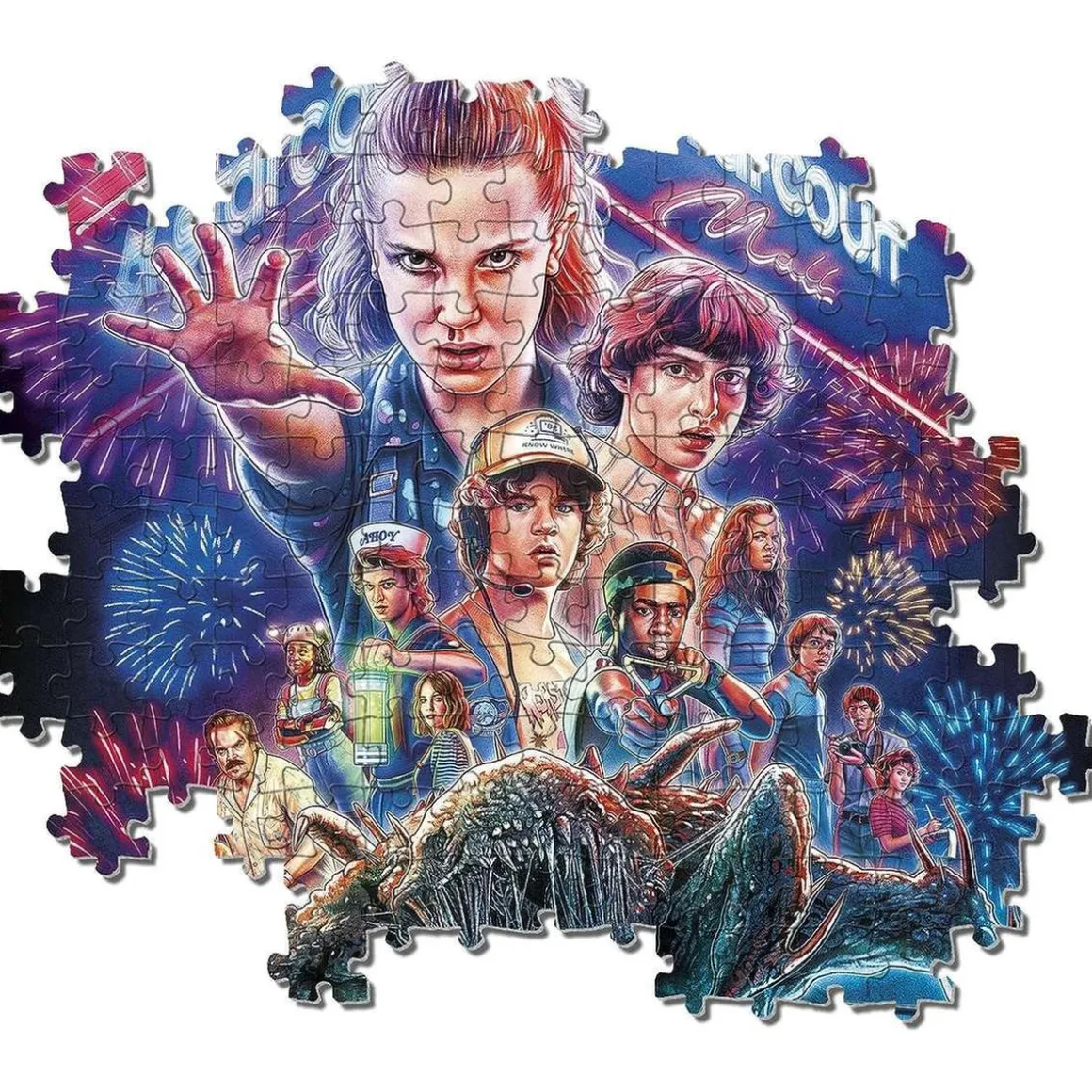 Clementoni - Puzzle 1000 piezas de Stranger Things